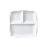 日本美濃燒陶瓷分隔盤 方/圓 共五色