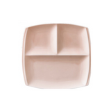 日本美濃燒陶瓷分隔盤 方/圓 共五色