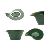 翠<SUI>日本美濃燒素色水滴小碗 共五色