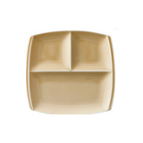 日本美濃燒陶瓷分隔盤 方/圓 共五色