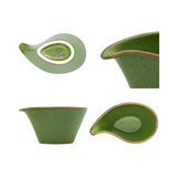 翠<SUI>日本美濃燒素色水滴小碗 共五色