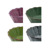 翠<SUI> 日本美濃燒素色迷你花碗 共五色