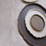 猪原朱乃 花尖橢圓平盤