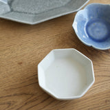 広瀬佳子 八角小缽 白