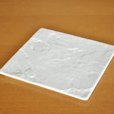 日本美濃燒石板壓紋方盤 共二色