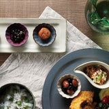 翠<SUI> 日本美濃燒素色迷你花碗 共五色