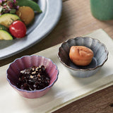 翠<SUI> 日本美濃燒素色迷你花碗 共五色