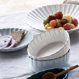 Hana 日本瀨戶燒素色花碗 共五色