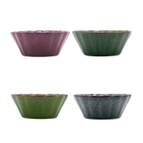 翠<SUI> 日本美濃燒素色迷你花碗 共五色