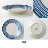 日本美濃燒南國風情圓盤 (S-L) 共五款