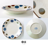 日本美濃燒南國風情圓盤 (S-L) 共五款