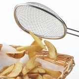 不鏽鋼附把手瀝油網