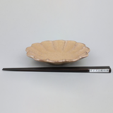 日本小兵美濃燒茶色花盤(SS-XL)