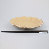 日本小兵美濃燒茶色花盤(SS-XL)