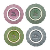 翠<SUI> 日本美濃燒素色迷你花碗 共五色