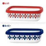 富士琺瑯北歐風方形儲存盒（淺/深）（S-L）共兩色