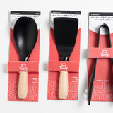 日本 SUNCRAFT 木柄尼龍料理用具 共二款