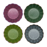 翠<SUI> 日本美濃燒素色迷你花碗 共五色