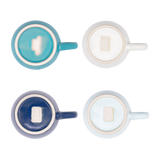 Hana 日本瀨戶燒素色花型馬克杯 共五色