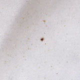 日本益子燒吉澤窯灰白色北極熊小盤右向